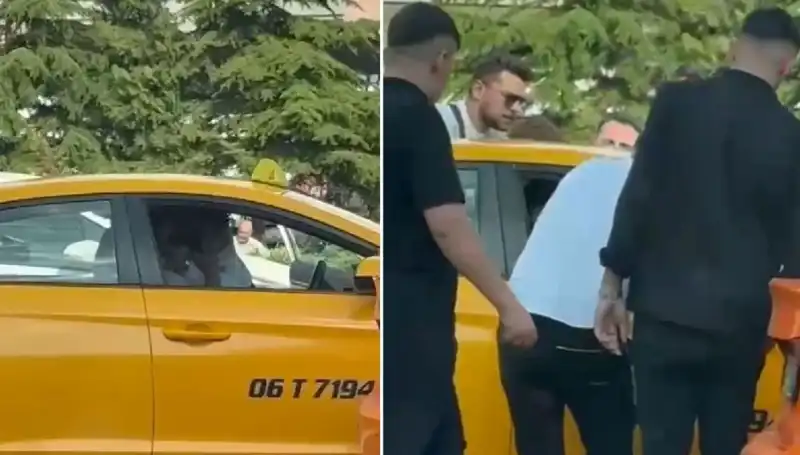 Trafikte Tartışmak Büyüdü: Taksi Şoförüne Yumruk Atan Sürücü Gözaltına Alındı