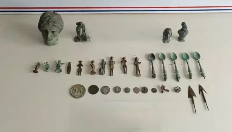 Tarihi Eser Kaçakçılığına Darbe: Roma Dönemine Ait Eşsiz Buluntular Ele Geçirildi