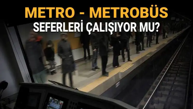 İstanbul'da Metrobüs ve Metro Hattı Durumu: Grev İddiaları Gerçek mi?