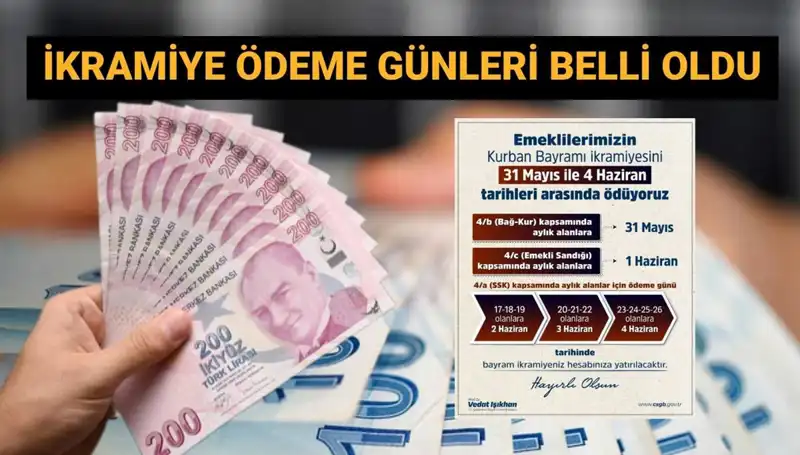 Emekli Bayram İkramiyeleri 2023'te Yatıyor: Tarihler Belli Oldu!