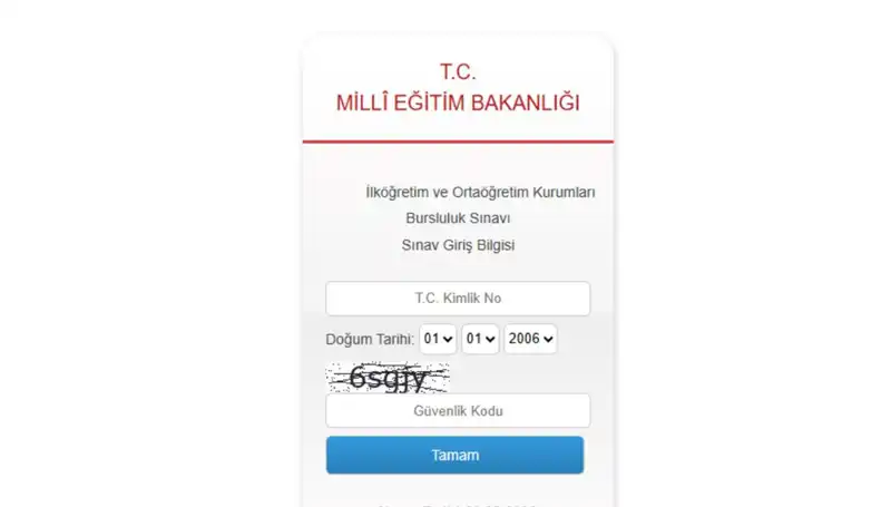 MEB İOKBS Bursluluk Sınavı 2025: Giriş Belgesi ve Tarih Detayları
