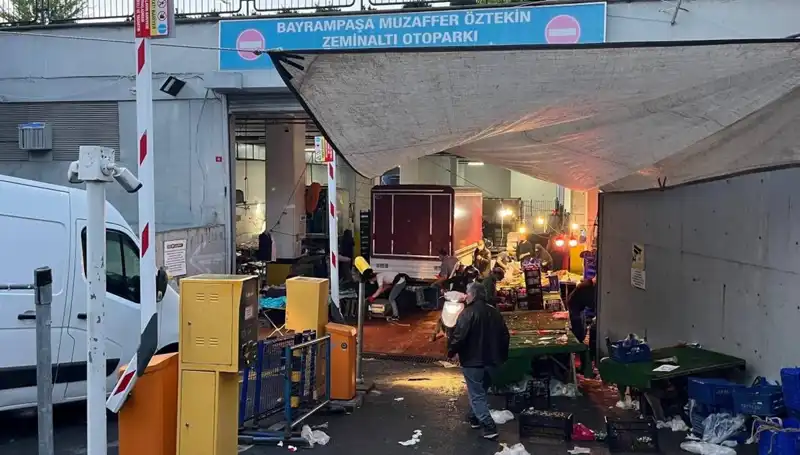 Pazar Yeri Faciası: Biber Gazı Hava Akımını Sardı, Kalabalık Dağıldı