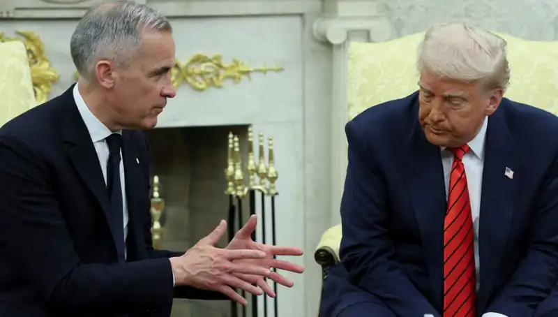 Trump, Beyaz Saray'daki Tartışmada Kanada'yı Hedef Alarak Gündem Yarattı