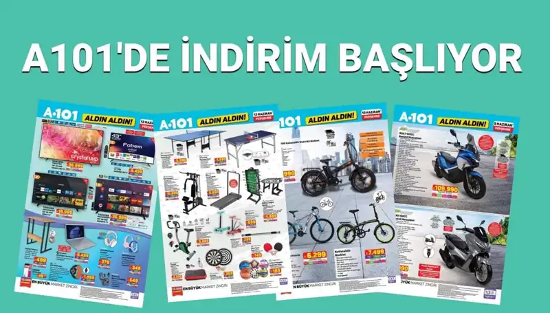 A101 Market 12 Haziran 2025 Aktüel Kataloğu ile Fırsatlar Kapıda