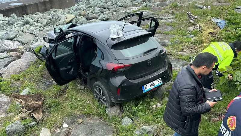 Karadeniz Sahil Yolu'nda Feci Kaza: Hayatını Kaybeden Bir kişi Var
