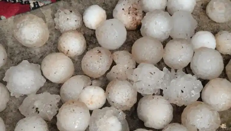 Şanlıurfa'da Kar Topu Gibi Dolu Yağışı Şehirde Şok Etkisi Yarattı