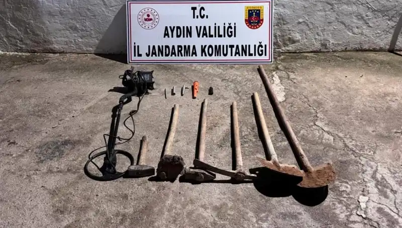 Aydın'da Kaçak Kazı Yapan Çeteye Suçüstü: Olayın Ayrıntıları